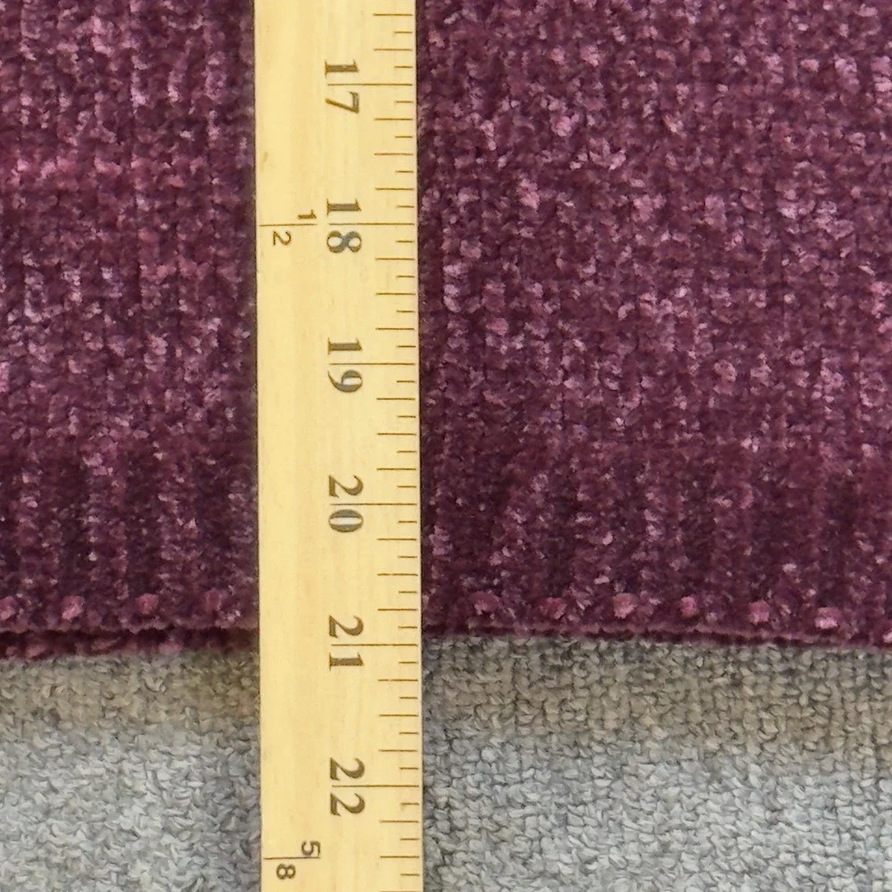 Michael Kors Burgundy Chenille Knit Cowl Neck Pullover Sweater Size XS Soft Cozy